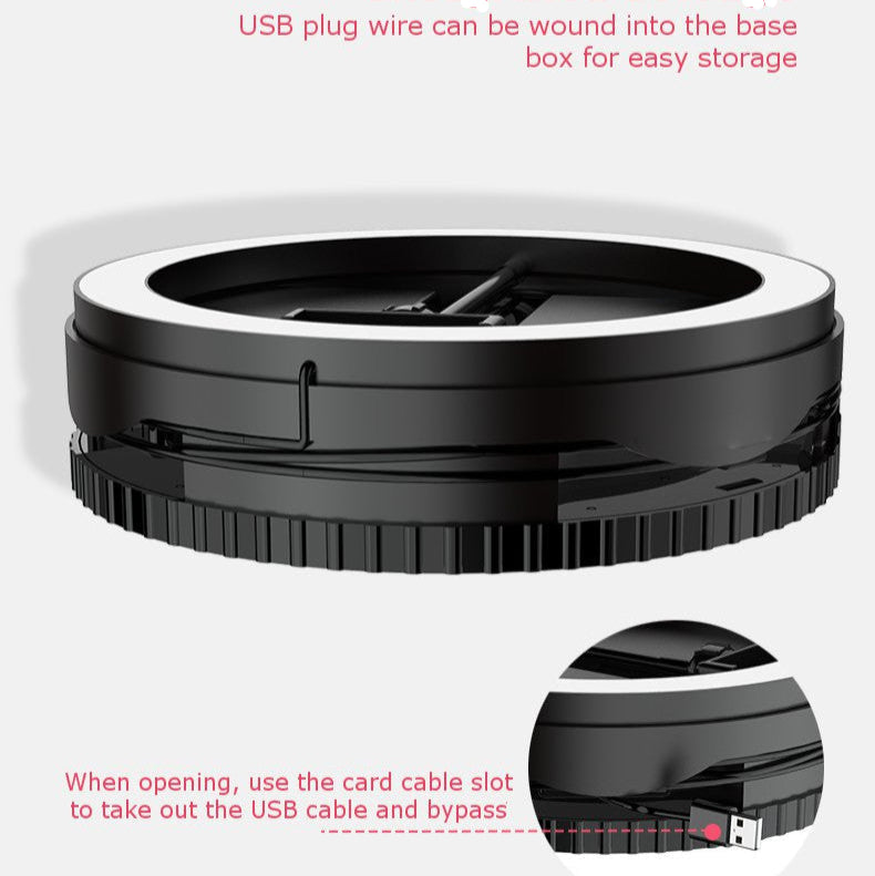 Ring Light Makeup with Phone Holder