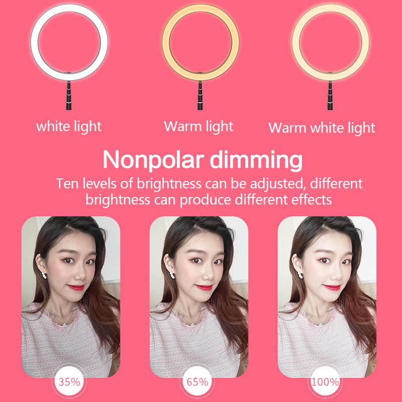 Ring Light Makeup with Phone Holder