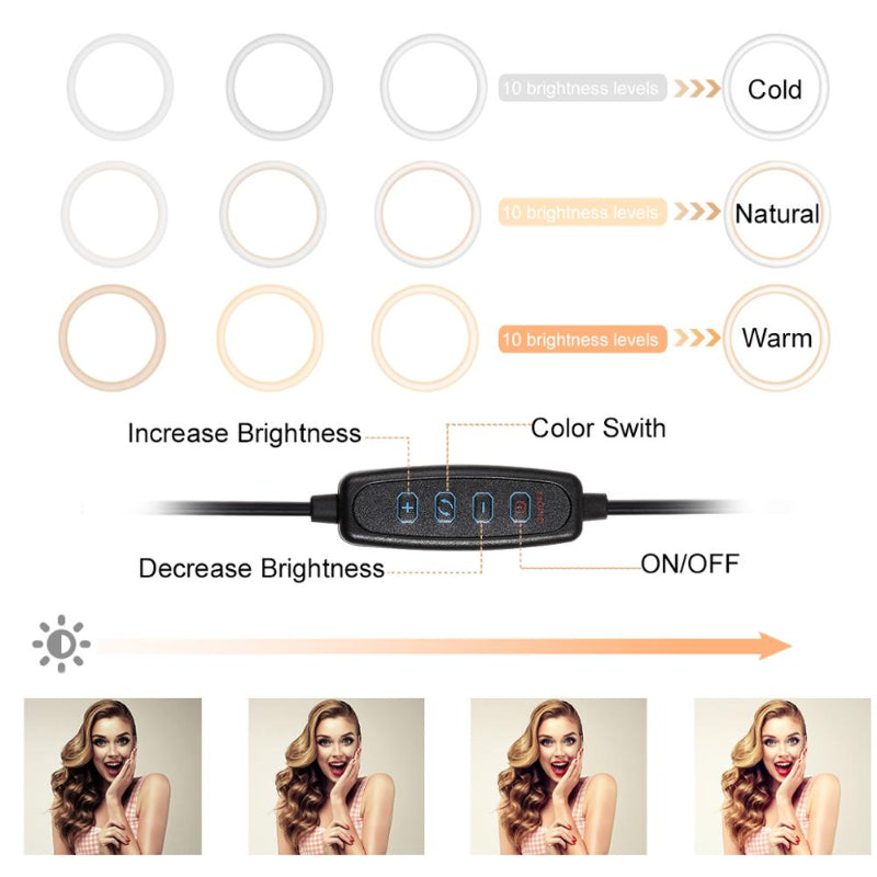 Led Selfie Light Ring for Smartphones