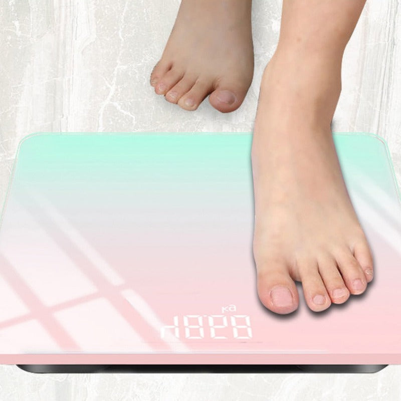 Colorful LED Bathroom Floor Scales