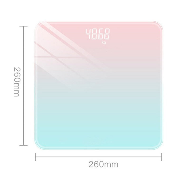 Colorful LED Bathroom Floor Scales