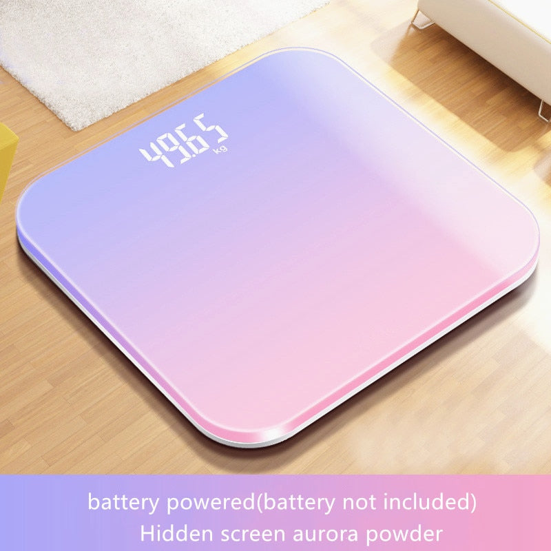 Colorful LED Bathroom Floor Scales